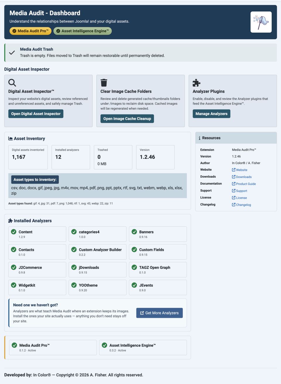 Media Audit Pro™ Dashboard
